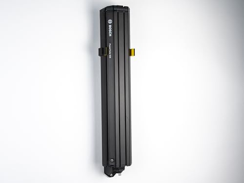 GZ Design E-Bike Akkuhalterung mit Klicksystem – Akku einklicken & sofort Laden – passend für Bosch Powertube 400/500 / 625/750 – Wandhalterung für Garage, Werkstatt & Wohnmobil (Standard Horizontal)