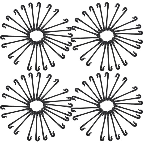 TOYANDONA 100 Stück Pflanzenstützclips für Weinreben und Apfelbäume Robuste Gartengreifer aus Kunststoff Vielseitige Rankhilfe mit Haken für Kiwis und Melonen Wiederverwendbare