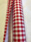 generique creadetex.com Nappe Vinyle Carreaux Vichy Rouge Toile ciree Impermeable au Metre Largeur 140 cm