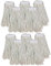 Kentucky Mop Head Replacement Commercial Mop Heads for Heavy Duty Industrial Use - Large Size Cotton PY Yarn 16oz 450 Gram (10)