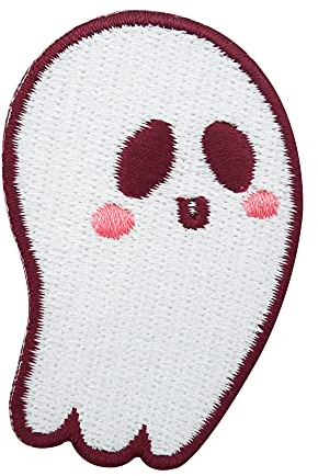 Finally Home Kleiner Geist Patch zum Aufbügeln | Halloween Patches, Gespenst Bügelbild, Ghost Aufbügler, Aufnäher