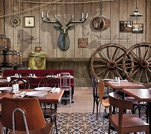 XTSWallpaper Personnalisation 3D Papier Peint 140X70Cm Rétro Tout Pub Papier Peint Photo Effet 3D Sticker Mural Papier Peint Pvc Autocollant 3D Décoration Cadeau Chambre Enfant