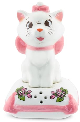 Disney The Aristocats Marie with Pillow Ceramic Salt and Pepper Shaker Set