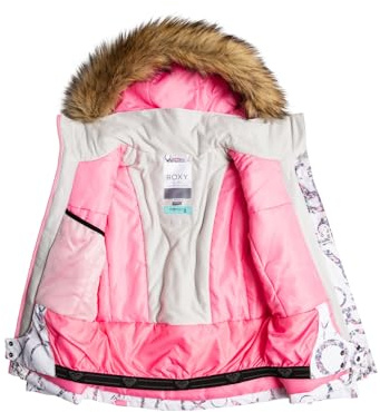 Roxy - PIE GIRL JK, Chaqueta Niñas, BRIGHT WHITE LLUVIA RG, ERGTJ03180-wbb2