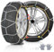 VEVOR Schneeketten 2 Stk. Notfall-Traktionsketten Mangan-legierter Stahl 610/685mm für Autos Pickups SUVs Lkws für 205 65 R14; 215 60 R14; 225 55 R14; 205 60 R15; 225 50 R15; 205 55 R16; 205 50 R16