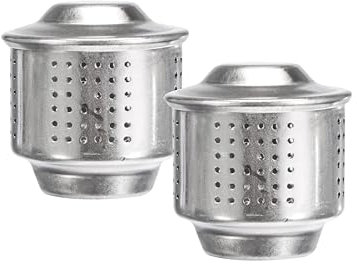 TLDSHOP® - PARASPRUZZI per CAFFETTIERA - per Moka - Universale - in Acciaio - Leggero e di Ottima qualità - Pezzi: (2)
