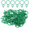 HFMYGS 200 Stück Pflanzen Klammern Befestigung, Gartenpflanze Clips, Pflanzenklammern, Kunststoff Kletterpflanzen Clips, Plant Clips Rankhilfen, Pflanzenclips zur Unterstützung für Pflanzen Sicherung