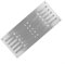 Pannello di ventilazione in acciaio inox per muratura fuoco e cucina esterna (1PCS)