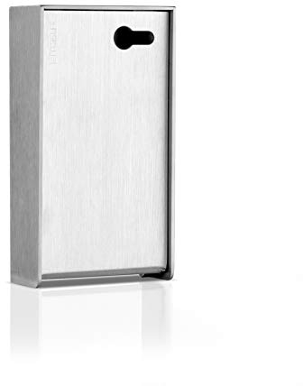 masunt Schlüsseldepot 223 XL vorgerichtet PHZ aus Edelstahl – Wetterfeste Schlüsselbox für Innen- & Außenbereich, für Profilhalbzylinder, Platz für DIN-A6-Dokumente & Lange Schlüssel