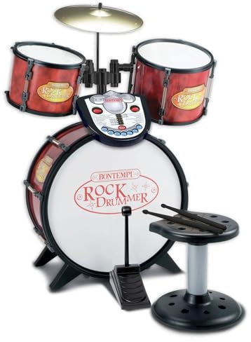 Bontempi | GrooveBuddy: La Batteria Compatta con Ritmo e Divertimento Integrati! 630x400x800 mm