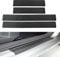 GZRUICA Door Sill Plate Protectors for Car - Universal Door Entry Guards Sill Scuff Cover Panel Step Protector, Welcome Pedal Protector Cover, Carbon Fiber, 4pcs/Set
