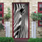 3D Türtapete Türfolie Selbstklebend Türposter Pvc Türaufkleber Fototapeten Tierisches Zebra 95 X 215 Cm - Kinderzimmer, Küche, Wohnzimmer, Schlafzimmer, Arbeitszimmer, Bürotür, Foto, Tür-Wandaufklebe