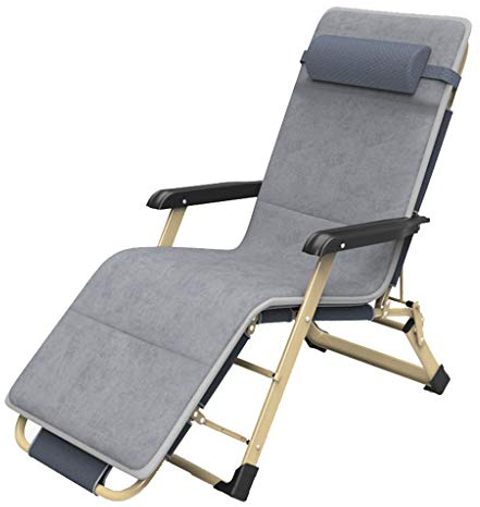 Barhocker, zusammenklappbar, Liegestuhl für den Garten, Terrasse, Schwerelosigkeitsstühle, einzelnes Büro, Klappbett, stark, robust, für Strand, Rasen, Pool im Freien, maximale Belastung 150
