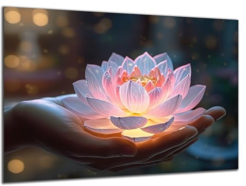 Munera Design - Bild 56x84 - Lotus - Wand-Bilder Wohnzimmer