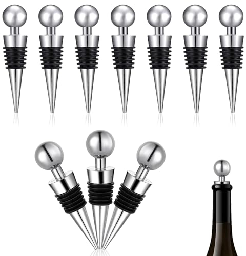 YanBous 10 Stück Weinverschluss, Universal Flaschenstopfen ，Weinverschluss in Dackel-Form, für Weinsammlung, Wein, Champagner, Beer Saver Sealer
