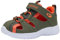 KangaROOS Unisex Kinder Ki-rock Lite Ev Sandale, Olive Flame, 23 EU