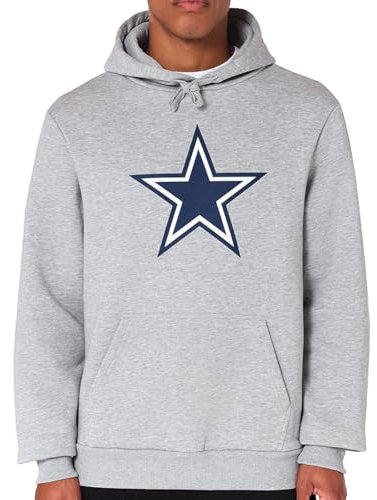New Era Dallas Cowboys NFL Team Logo Hoody Grau Kapuzenpullover - L
