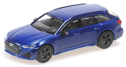 Minichamps 870010011 - AUD. RS6 Avant Blue Metallic 2019 - maßstab 1/87 - Modellauto