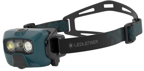 Ledlenser HF6R Signature Stirnlampe Led wiederaufladbar Teal Green| LED Kopflampe 1000 Lumen | Adventure Headlights mit RGB Licht | Outdoor Stirnleuchte | Headlamp | Kopftaschenlampe IP68 wasserdicht