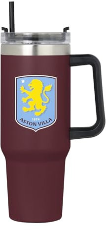FOCO Officially Licensed Aston Villa FC Football 40oz/1.1L Travel Tumbler