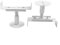Juego de soportes de suelo de aluminio para radiadores, alturas ajustables de 8 a 13 cm, 2 piezas