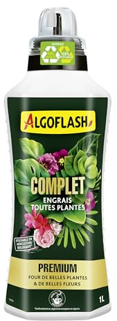 Engrais Liquide COMPLET Toutes Plantes, Utilisable en Agriculture Biologique, Bouchon Doseur Inclus - 1 L
