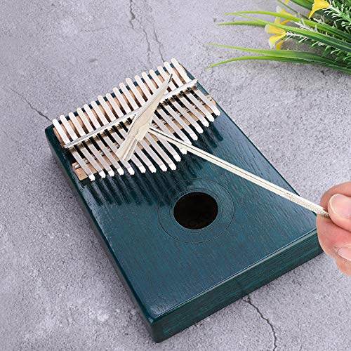 LiebeWH Kalimba Tuning Hammer 17 * 6,5 Cm Metall Daumen Klaviersteuerhammer für Daumen Klavierwartung