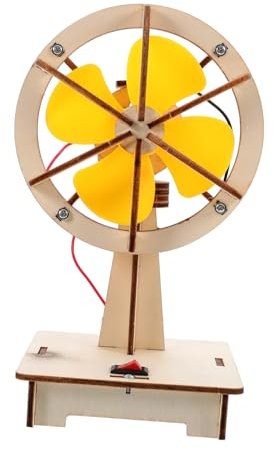 BESPORTBLE 1 Set Science Project Kit Educational DIY Building for Assemble Your Own Fan Model for Classroom Supplies and Science Experiments