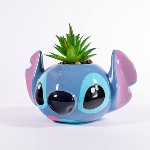 Lilo & Stitch Stitch - 3D Blumenvase Unisex Dekoartikel Multicolor