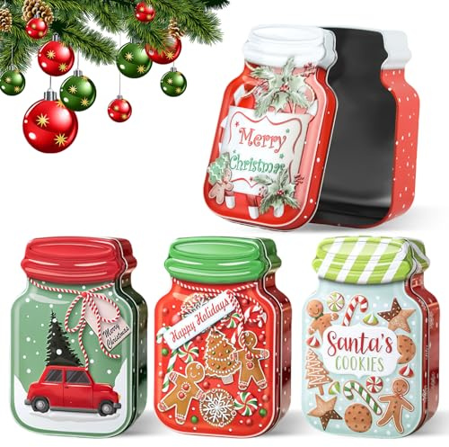 QIANAI Weihnachtsplätzchendose*3pcs (A)