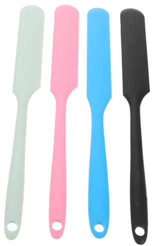 4 Wachsspatel aus Kunststoff für Haarentfernung, Applikatorstäbchen | Augenbrauen, Lippen und Nase, Leicht und Tragbar, 4 Stück für Salon und Professionelle Anwendungen