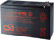 CSB Battery GP 1272 Standby USV GP1272F2 Bleiakku 12V 7.2Ah Blei-Vlies (AGM) (B x H x T) 150 x 97 x 65mm Flachstecker 6.35mm