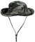 Damen Herren Outdoor Sonnenschutz Bucket Hut Fischerhut Baumwolle Two Way to Wear für Kopfumfang 55-62 cm Olive Camouflage