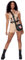 Smiffys Ghostbusters Hotpant-Kostüm, Spielanzug & Tasche mit Logo-Aufdruck