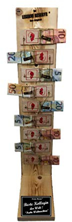 Geschenk Krankenschwester - Eiserne Reserve Mausefalle Deluxe 9er - Geldgeschenk Geschenkidee Geld verschenken verpacken - Text s/w Beste Krankenschwester der Welt