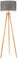 Pauleen 48109 Grand Coziness Stehleuchte max20W E27 Grau 230V Stoff/Holz
