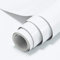 Timeet 60x500cm Blanc Papier Adhesif pour Meuble Brillant Imperméable Decoratif Papier Vinyle Film Plastique Collant Autocollants de Meubles pour Armoires de Cuisine Imperméable Rouleau