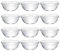 Ensemble De Bols En Verre Avec Couvercles Et Bols De Service Pour Résistants À La Chaleur Et Empilables