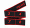Elastique Musculation, Bande Élastique Fitness 8 Niveaux de Forces Elastique Sport Bande de Resistance Extensible Bande de Boucle d'exercice pour Yoga Pilates Sport Maison Gym(Rouge)