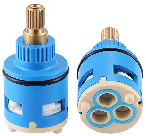 Cartouche De Robinet, Cartouche En Céramique, Cartouche De Robinet En Céramique, Valve De Cartouche À Disque En Céramique Pour Mitigeur Monobloc De Salle De Bain Ou De Cuisine,A-26mm