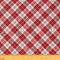 Karierter Stoff Meterware Büffelkaro Polsterstoff zum Quilten Nähen Heimwerken Weihnachts Bauernhausgitter Indoor Outdoor Stoff Dekostoff mit geometrischen Streifen 460 x 150 (HxB) Rot Weiß