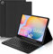 JADEMALL Custodia con Tastiera per Samsung Tab S6 Lite 10.4, Italiano QWERTY Tastiera Bluetooth Magnetica Staccabile con Slot per Penna per Galaxy Tab S6 Lite, Nero