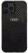 Audi Carbon Fiber Hülle für iPhone 14 Pro Max 6.7 Schwarz Hard AU-TPUPCIP14PM-R8/D2-BK