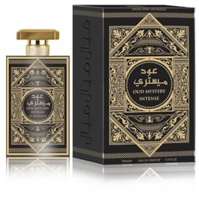 AL WATANIAH Oud Mystery Intense - Luxus-Unisexparfüm, Eau de Parfum 100ml, holzig und rätselhaft im Duft