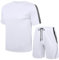 Nieery Jogginganzug Herren Tshirt Sporthose kurz Trikot Sportbekleidung für Herren Activewear Set Workout Trainingstrikot Fitness Streatwear Trainingsanzug Fußball t shirt kurze Hosen
