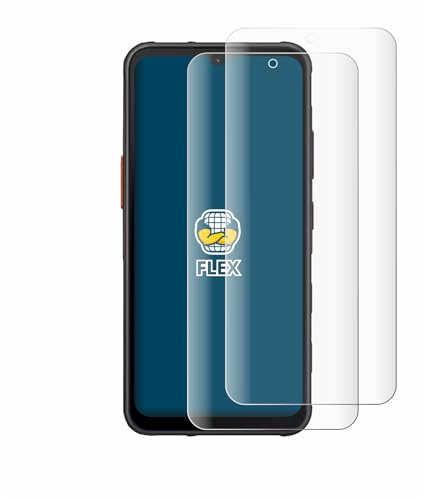 BROTECT Schutzfolie für Samsung Galaxy XCover 7 | 2 Stück Transparenter Displayschutz Made in Germany Klare Full-Screen Folie Full-Cover 3D Curved Montage Kit