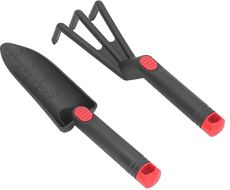 Eujgoov Metal Detector Accessories with Metal Detector Shovel Metal Detecting Hand Rake for Garden Digging Tools