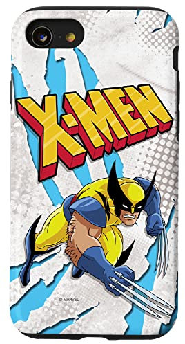 iPhone SE (2020) / 7 / 8 Marvel X-Men Wolverine Slash Marks 90s Case