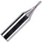 Rennie Tools - 2mm Cutting Diameter x 6mm Flute x 1/2 Shank TCT Tipped 2 Flute Straight Router Cutter Bit. Compatible With Makita Trend Festool Hikoki Dewalt Router Etc. 2mm Router Bit