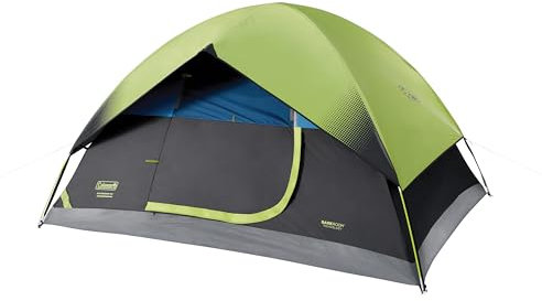 Coleman 4-Person Sundome Dark Room Dome Camping Tent